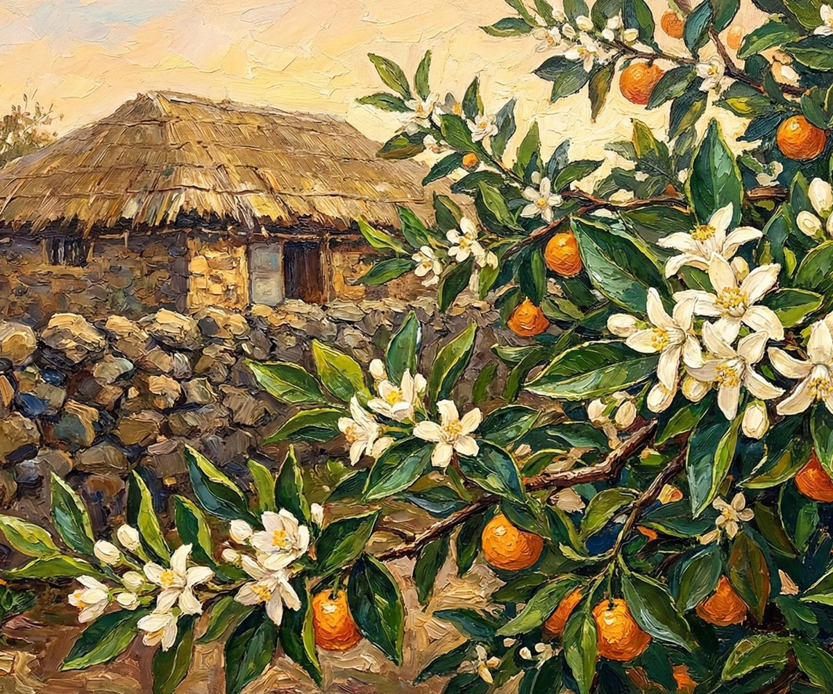 돌담 너머, 나의 봄